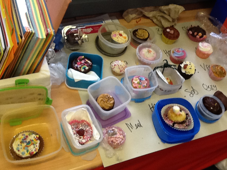Cupcake competition for Macmillan